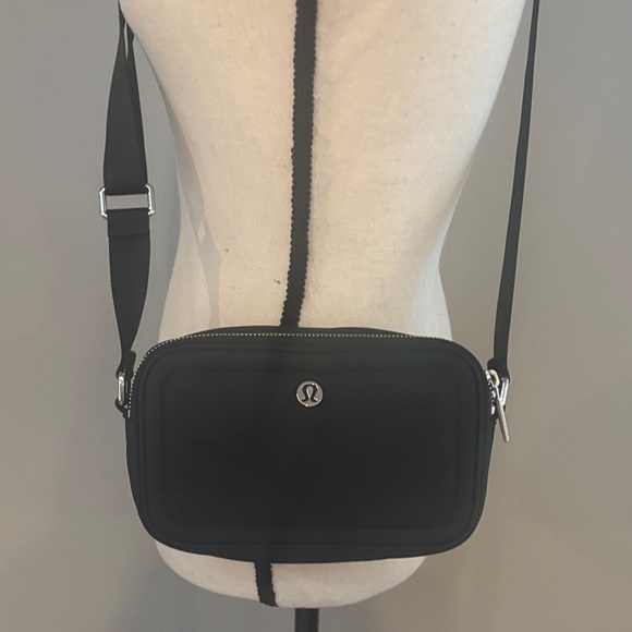 lululemon athletica Handbags - Lululemon Black Crossbody Bag